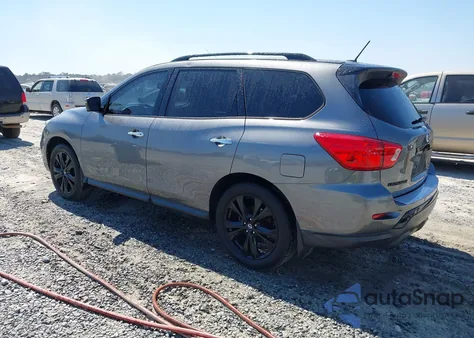 2018 Nissan Pathfinder Sl из США, поврежденный, VIN 5N1DR2MN1JC640254